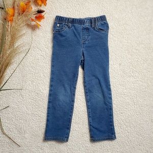 Children's Place (4T) Girls Stretchy Blue Jeans